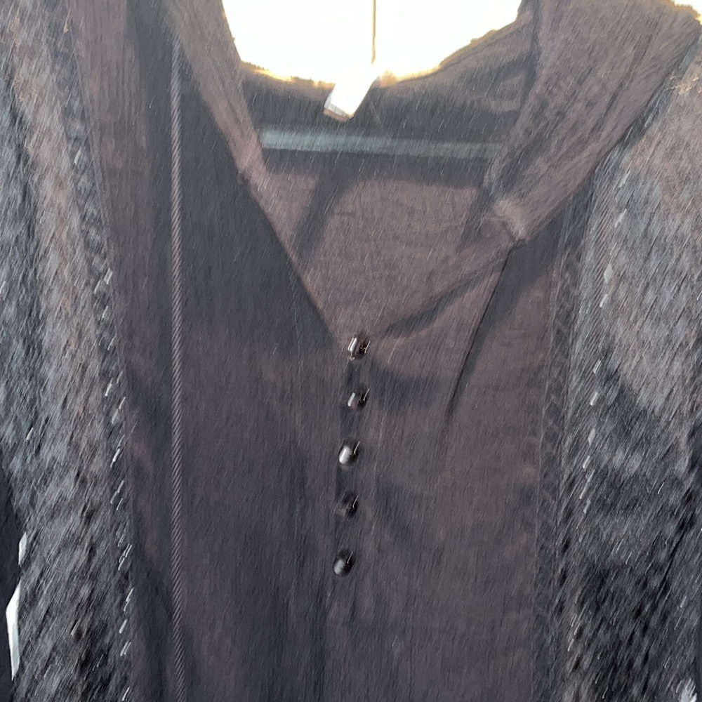 Boutique brand black cover up OS - Picture 2 of 8